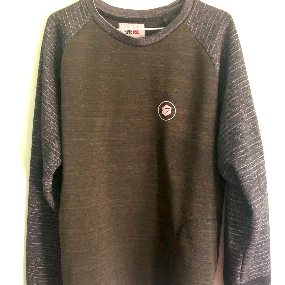 2/$30 Men’s Rivet 61 Crewneck sweater w/Zipper pocket